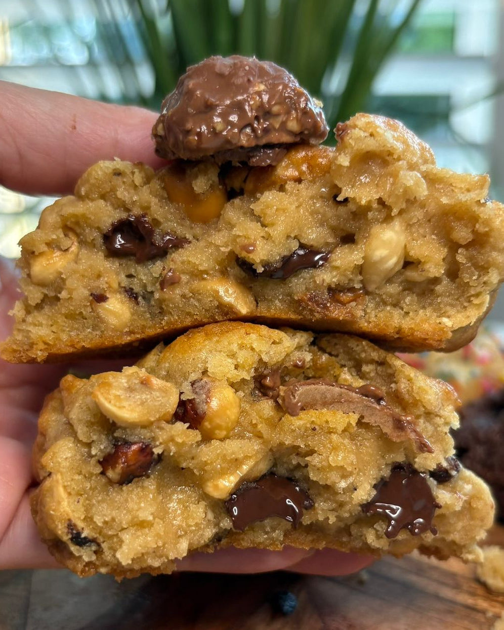 Rocky Hazelnut Cookie